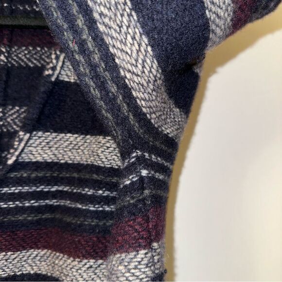 Faherty Womens Wool Cashmere Fringe Boho Cardigan XS/S GUC - Picture 5 of 11